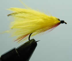 Yellow Maribou Streamer from www.pennflyfishing.com